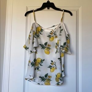 Off the shoulder tank top